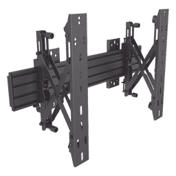 Montaje de Pared Push in -  Pop out para Videowall| VESA 400| Para pantallas de 37 a 65 in | Capacidad Maxima de Carga 30 Kg