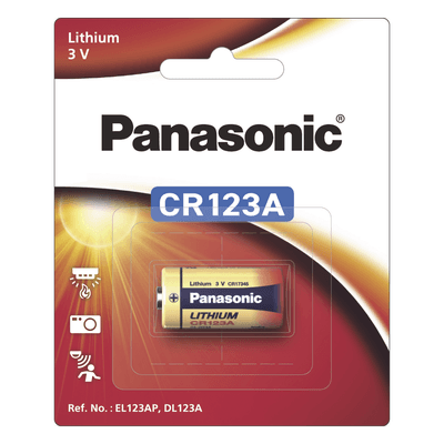 Batería de litio PANASONIC / 3 Vcc /1,550 mAh / Aplicación en transmisores de alarma inalámbricos/ Con empaque