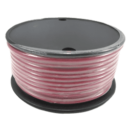 Rollo de cable garado marino calibre 12 en color rojo de 250 pies (76.2 m).