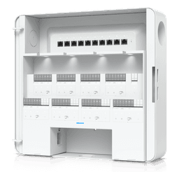 Enterprise Access Hub/Concentrador de Acceso Empresarial con Control de Entrada y Salida de hasta 8 Puertas y Soporte de Respaldo de Batería