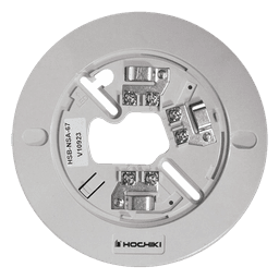 Base De 6" Color Hueso Para Sensores Análogos Direccionales Hochiki (0300-06820) 7TH Edición UL268
