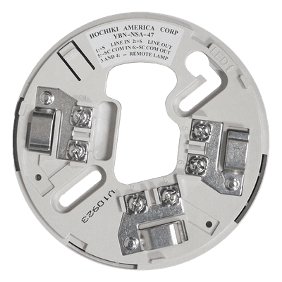 Base De 4" Color Hueso Para Sensores Análogos Direccionales Hochiki (0300-06830) 7TH Edición UL268