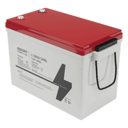 Batería de Litio Ciclo Profundo / 12.8 Vcc 280Ah (3.58 kWh) / LiFePO4 / 6000 Ciclos / Descarga 140A / Carga Rápida 100A / Solar y Marina / BMS con Corte a 11.2V