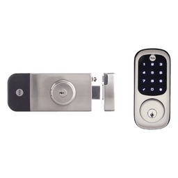 Cerradura Digital para Exteriores / Teclado Digital Táctil / Control Remoto App Yale / Compatible Zigbee-Z Wave Plus / Resistente Intemperie / Hasta 250 Usuarios / Baterías AA