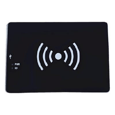 Lector RFID UHF de Sobremesa / Frecuencias UHF 866-868MHz y 902-928MHz / Protocolo EPC C1 GEN2 (ISO18000-6C) / Distancia de Lectura Máx. 80 cm / Alimentación y Comunicación por USB Tipo C / Grado de Protección IP44 / Tama&n