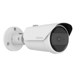 Cámara IP Tipo bala Antivandálica 5 Megapíxel / Lente fijo 3mm / IR 25 a 30M / WDR 120db / IP66 / IK10 / H.265 & WiseStream / Inteligencia Artificial Deteccion de Personas y vehiculos
