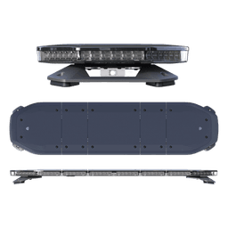 Barra de Luces LED / 48" (121.9 cm) / 216 LED / Dual Color / Óptica 360° / Perfil Ultra Delgado 4 cm (1.6 ft) / Programable USB-C / ECE R65 y SAE
