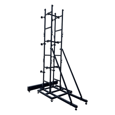 Kit Montaje Videowall 50x50 cm a Piso | Hasta 5m Altura | Soporte Inclinado | HIKVISION
