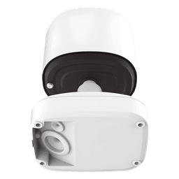 Cámara Bullet Mini Panorámica 180° AI / 4K UHD / Super WDR 120dB / Micrófono Integrado / IP67-IK10 / PoE / 1TB / Analítica IA 8 Modos