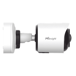 Cámara Bullet Mini Panorámica 180° AI / 4K UHD / Super WDR 120dB / Micrófono Integrado / IP67-IK10 / PoE / 1TB / Analítica IA 8 Modos