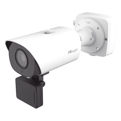 Cámara de Tráfico AI / Starlight Sensor / Smart IR II / Resolución 4K / Lente 8~38mm AF / Radar 3D / H.265+ / Detección IA / IP67 / Protección 4KV / 9W - 16W / Rango -40°C a 60°C