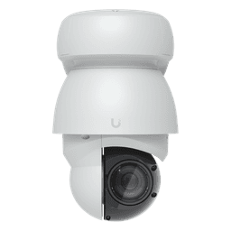 Cámara UniFi Protect PTZ AI Industrial Color Blanco, 4K (8MPX), Zoom Óptico 22x, Visión Nocturna IR 100 m, Reconocimiento Facial y Placas, Protección IP66, Movimiento 360°, PoE++