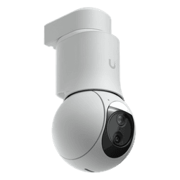 Cámara UniFi Protect PTZ AI Industrial Color Blanco, 4K (8MPX), Zoom Óptico 22x, Visión Nocturna IR 100 m, Reconocimiento Facial y Placas, Protección IP66, Movimiento 360°, PoE++