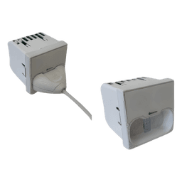 Módulo de Pared para Pulsadores de Cama / Conector Magnético / Dimensiones 45x45 mm / Material ABS Anti-Microbiano / Compatible con NX0881/MG