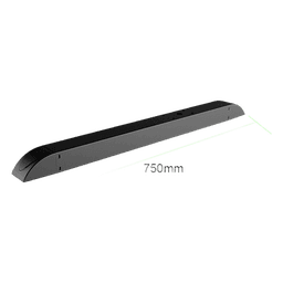 Accesorio - Soporte para Estructura de Piso para Videowall de 75 cm | Longitud total 815.6 mm | Altura 76.2 mm | Profundidad 50 mm | Incluye Herramientas de Montaje | Tornillos M8 | Tapas de Cierre