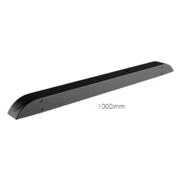  Soporte Estructural para  Videowall con motaje en Piso | Perfil Rectangular  de 1m|  Diámetro de los orificios 20 mm  Post Support 76.5 mm |Incluye Herramientas Allen| 4 Agujeros Pasantes M8