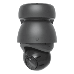 Cámara UniFi Protect PTZ AI Industrial Color Negro, 4K (8MPX), Zoom Óptico 22x, Visión Nocturna IR 100 m, Reconocimiento Facial y Placas, Protección IP66, Movimiento 360°, PoE++
