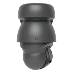 Cámara UniFi Protect PTZ AI Industrial Color Negro, 4K (8MPX), Zoom Óptico 22x, Visión Nocturna IR 100 m, Reconocimiento Facial y Placas, Protección IP66, Movimiento 360°, PoE++