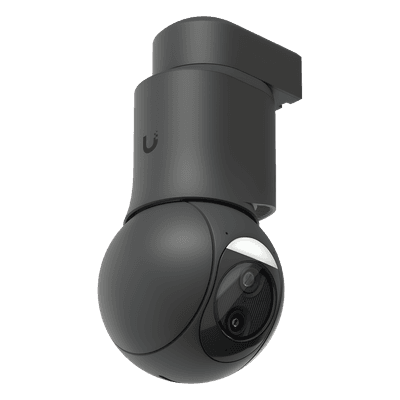 Cámara UniFi Protect G6 PTZ Color Negro, Doble Lente 4K, Zoom Híbrido 10x, Motor AI Multi-TOPS, Visión Nocturna IR 30m, Audio Bidireccional, Protección IP66, Resistencia al Vandalismo IK04