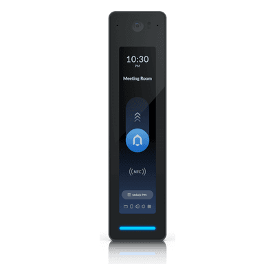 Lector de Acceso G3 Pro con NFC, PIN, App UniFi Identity, Reconocimiento Facial y Touch Pass, Intercomunicador con Video, Resistencia IP55 y Alimentación PoE
