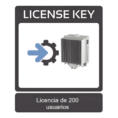 Licencia de 200 usuarios para Estación base BS422