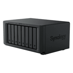 NAS Empresarial / 8 Bahías / AMD Ryzen V1500B / 8 GB DDR4 ECC / 2 Puertos 2.5GbE / Expansión 10GbE/25GbE / Caché M.2 NVMe / Lectura 2,239 MB/s