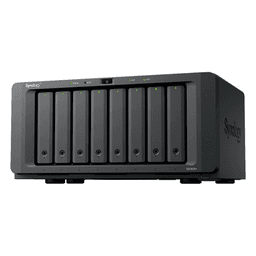 NAS Empresarial / 8 Bahías / AMD Ryzen V1500B / 8 GB DDR4 ECC / 2 Puertos 2.5GbE / Expansión 10GbE/25GbE / Caché M.2 NVMe / Lectura 2,239 MB/s