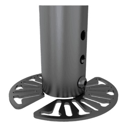 Accesorio para Montaje Universal para Cámara Domo | Soporte de 125 mm de Diámetro |Estructura Robusta | Contemplar como accesorios SDJH111 y SDJH144