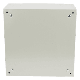 Gabinete de Acero para Intemperie / IP66 NEMA 4 / IK10 / 400 x 400 x 200 mm / Placa Trasera / Cierre con Llave
