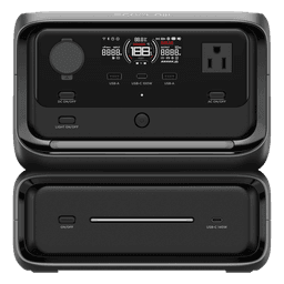 Estación de Energía Portátil / 572 Wh / 4 AC 800 W (Max. 1600 W) / USB-C 100 W / Carga Rápida 60 min / Wi-Fi y Bluetooth / Carga Solar 220 W