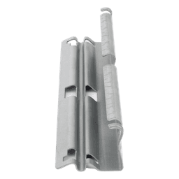 Clip Automático Mediano Bimetálico Para Unir Tramos de Charola Tipo Malla de 100 hasta 300 mm de Ancho, Ideal Para Utilizarse al Exterior o Zonas Húmedas 