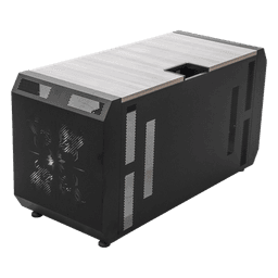 Consola Profesional para Monitoreo o Computo | Ranura para Base de Monitores | Microperforaciones | Luces LED Decorativas | Tomacorriente HTCM1U10C | Tapas Organizadoras de Cables | Niveladores | Rack para Montaje de Equipos | Ranura Pasaca