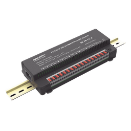 Fuente de Poder para 16 Cámaras / Salida Ajustable 12/13.5/15 Vcc / 16 A / 200 W / Montaje en Pared / Operación -20°C a 70°C