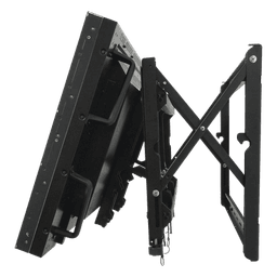 Soporte de pared para Video Wall LCD Full-Service / Para Pantallas 40"-65" / Patrón VESA 200x200 hasta 700x400 mm / Capacidad de Carga 56.8 kg Max. / Mecanismo de Acceso
