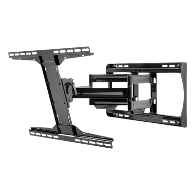 Soporte de Pared Articulado Paramount para Pantallas 39" a 90" / Extensión 542 mm / Capacidad 68KG / VESA 200x100 a 600x400 mm / Inclinación +15°-5° / Pivote ±90°