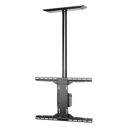 Soporte de Techo Universal / Pantallas 32" a 90" / Carga 68.2 kg (150 lb) / Patrón 600 x 400 mm / Columna 91.4 cm (36") / Inclinación -5° a 20° / Giro 360°