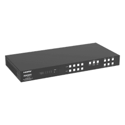 Switch Matrix HDMI / 4x4 / 18 Gbps / 4K@60Hz / HDCP 2.2 / TCP-IP y RS-232 / Audio LPCM y Dolby True HD / Conectores Phoenix