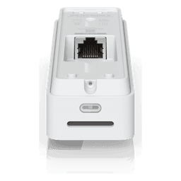UVC Doorbell Lite – Videoportero Compacto 5 MP PoE con Visión Nocturna IR, Audio Bidireccional y Diseño Resistente al Clima, Color Blanco