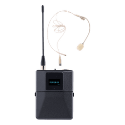 Headset Microfono Digital Inalámbrico EP-59S / Banda U 540-690 MHz / Tecnología Digital pi/4-DQPSK / Transmisión Estable Antinterferencias / Autonomía 10 Horas / Display OLED / Potencia Ajustable hasta 10 dBm