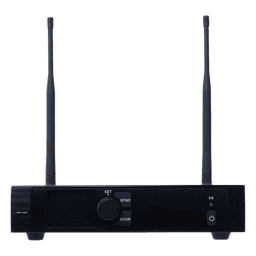 Receptor Inalámbrico Un Canal EP-591U | Transmisión Digital U-Band 540-690 MHz | Modulación PI/4-DQPSK | Pantalla TFT-LCD 2.2" | Salida Balanceada y Desbalanceada | Encripción de Audio | Escaneo de Frecuencia