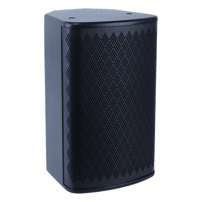 Altavoz Profesional de Sonido EP-606A | 100W RMS 400W Pico | 6.5" Woofer + 3" Tweeter | Respuesta 90Hz-20KHz | Cobertura 110°×80° | Gabinete MDF | Instalación Multipunto