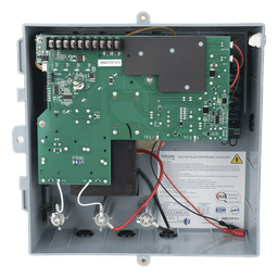 Energizador para Cerco Eléctrico AF-CR / 10,000 Volts / 10,000 Metros Lineales / Alimentación AC 127-220V o Solar / Control Remoto RF 433 MHz / Sistema de Alarma Integrado / Salida Auxiliar 12Vdc 1.5A / Respaldo con Batería Interna 4A
