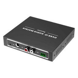 Extensor de Audio sobre IP | PCM 2.0 | 120 m | Matriz Flexible 1 a 1 / 1 a N / N a N | Interfaces Profesionales | Protección ESD | Solo Receptor