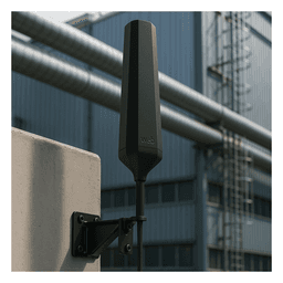 Antena Hexagonal Exterior HEX 360 / 617-894 MHz 6.0 dBi / 1000-1710 MHz 7.5 dBi / 1710-2200 MHz 7.0 dBi / Omnidireccional / Compatible Todas Operadoras Norteamericanas / Material ASA IP67 / VSWR <2.5:1 / Potencia Máxima 10W / Incluye Montaje de 