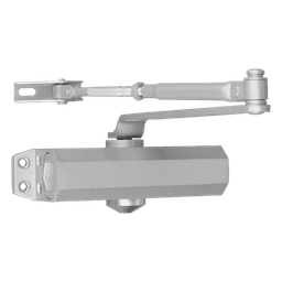 Cierra Puertas  / De Superficie / Puertas de Metal / Puertas de Madera / Ajustable para Tamaños  / Puertas Hasta 65 kg / Incluye Herrajes / Brazos de Acero Forjado