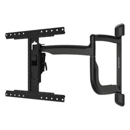 Soporte de Pared Articulado SmartMount para Pantallas 43" a 65"+ / Extensión 30.1" (765mm) / Capacidad 90 lb (41kg) / VESA 200x100 a 600x400mm / Pivote ±90° / Gestión Integrada de Cables