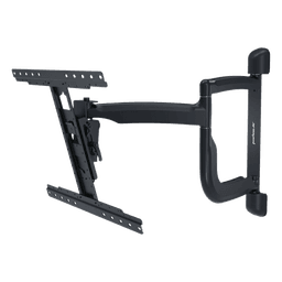 Soporte de Pared Articulado SmartMount para Pantallas 43" a 65"+ / Extensión 30.1" (765mm) / Capacidad 90 lb (41kg) / VESA 200x100 a 600x400mm / Pivote ±90° / Gestión Integrada de Cables