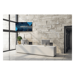 Soporte de Pared Articulado SmartMount para Pantallas 43" a 65"+ / Extensión 30.1" (765mm) / Capacidad 90 lb (41kg) / VESA 200x100 a 600x400mm / Pivote ±90° / Gestión Integrada de Cables