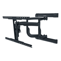Soporte de pared Articulado SmartMount para Pantallas 50" a 90"+ / Patrón VESA 200x100 a 800x400 mm / Extensión 30.5" (774 mm) / Capacidad de Carga 200 lb (90.7 kg) / Pivote ±90° 