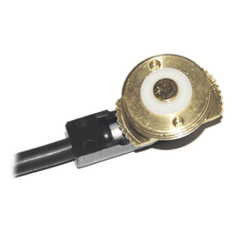 Montaje para Antenas Móviles, 1 Hilo, 5 mts de Cable RG58U, Montaje 3/4" (NMO), sin Conector.